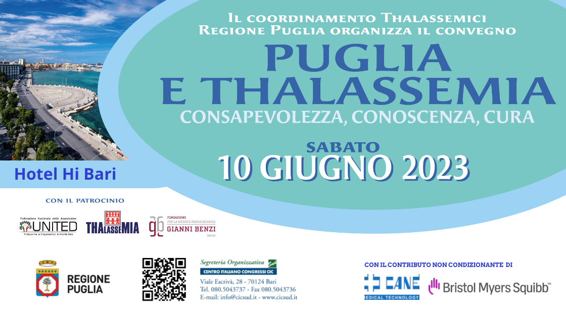 Puglia e Thalassemia: a conference to raise awareness