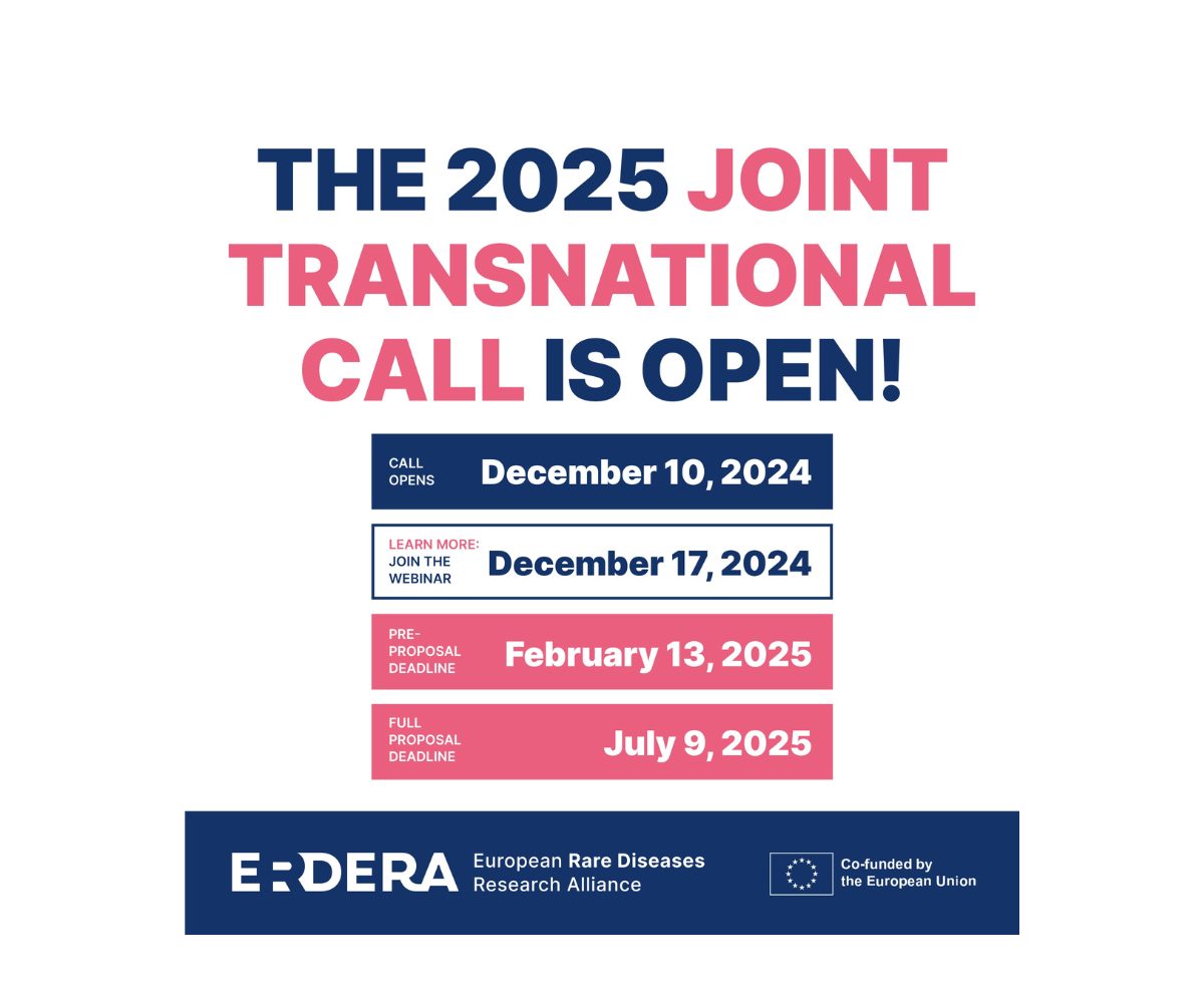 ERDERA launches 2025 call for rare disease research proposals