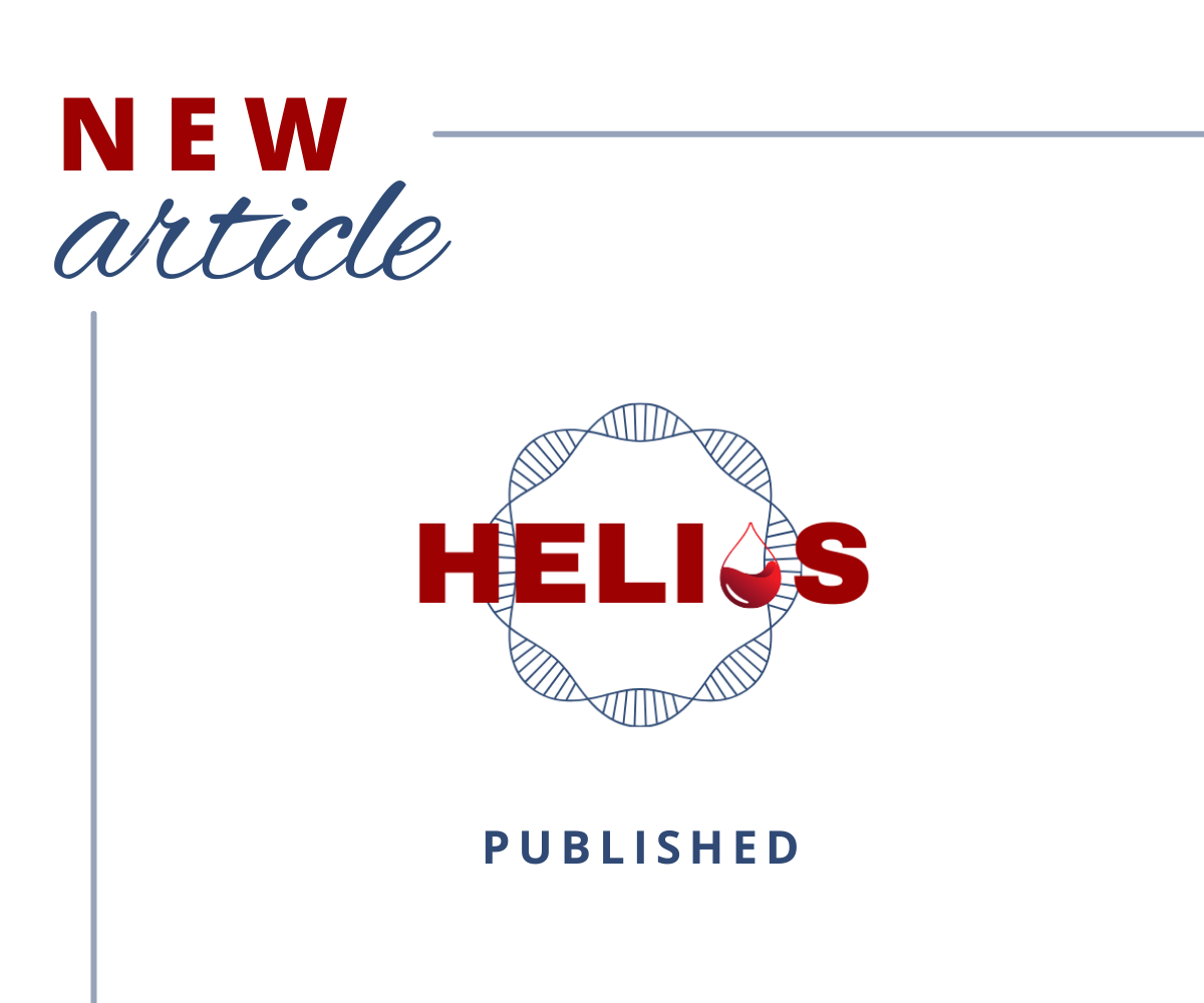HELIOS Action: a new scientific article published in HemaSphere