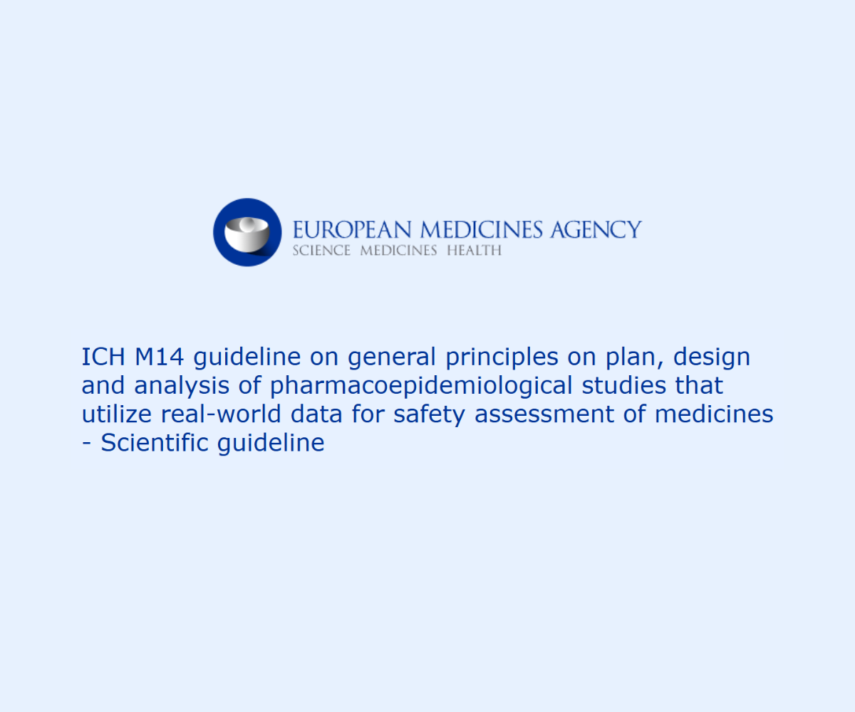 Nuova linea guida EMA per gli studi non interventistici