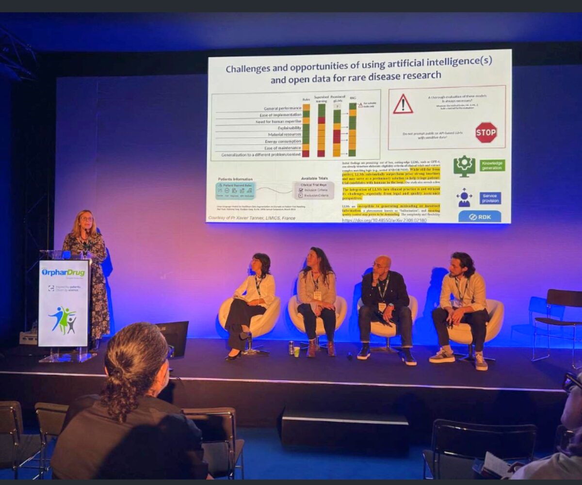 Viviana Giannuzzi at WODC on rare disease research