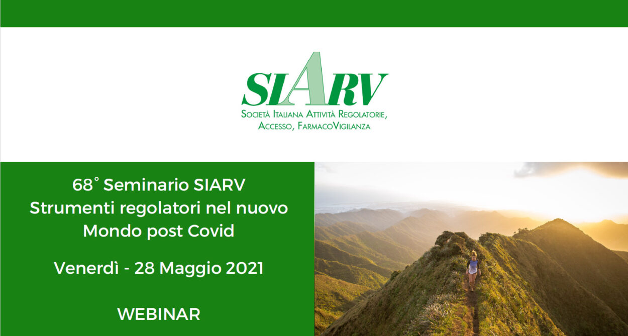 68th SIARV workshop
