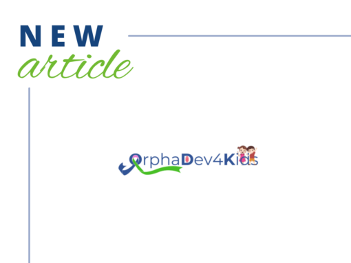 New publication from the OrphaDev4Kids project