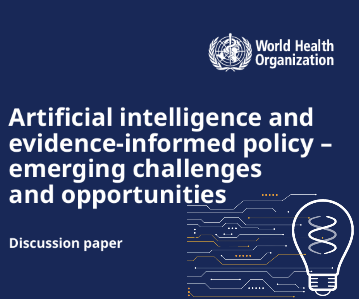 Artificial intelligence and evidence-informed policy