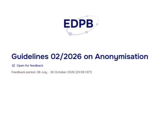 Guidelines 02/2026 on Anonymisation | European Data Protection Board